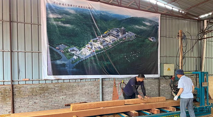 清代古建筑張家大院曾為冀中作戰總指揮