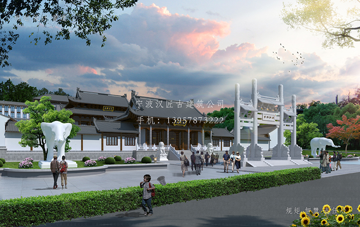 中式古建筑裝飾門面貼物習俗